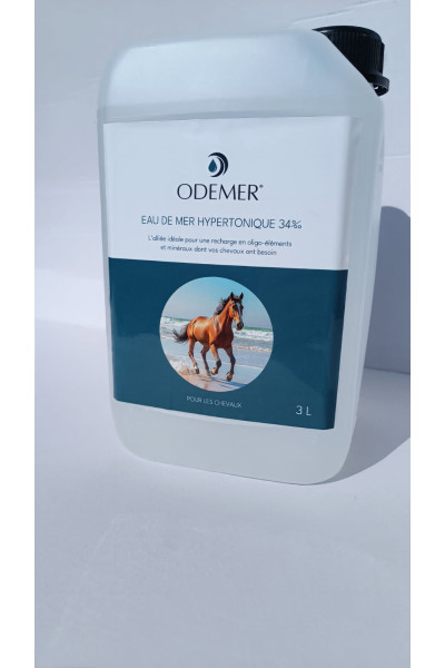 Eau de mer Hypertonique chevaux
