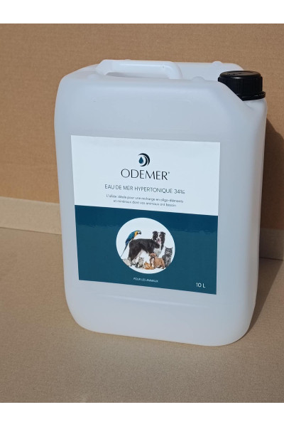 Bidons d’eau de mer Hypertonique pour animaux (3L & 5L)
