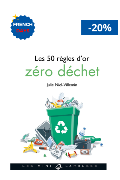 Livre - 50 Règles d'Or Zéro Déchet - Julie NIEL-VILLEMIN