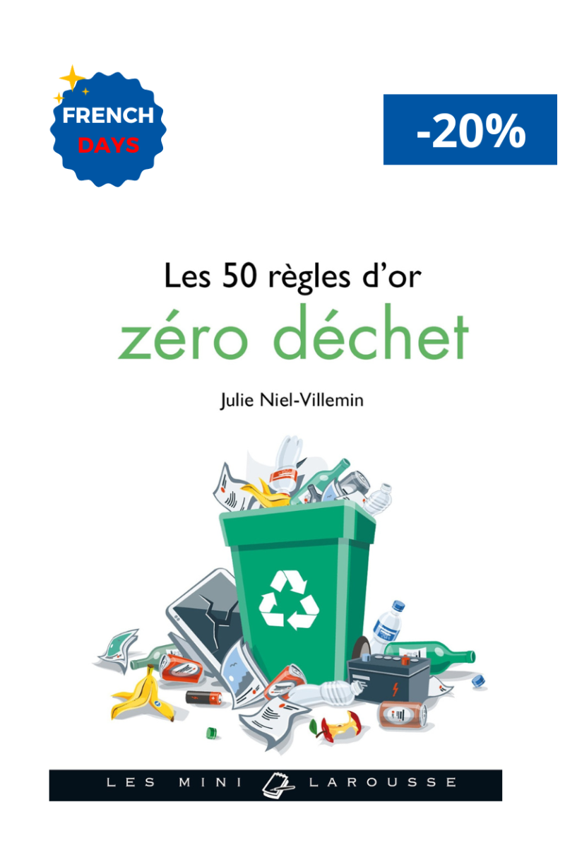 Livre - 50 Règles d'Or Zéro Déchet - Julie NIEL-VILLEMIN