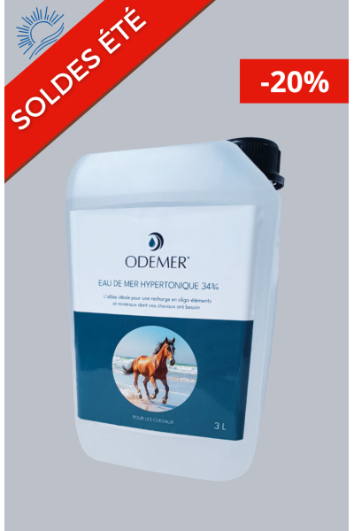 Eau de mer Hypertonique chevaux