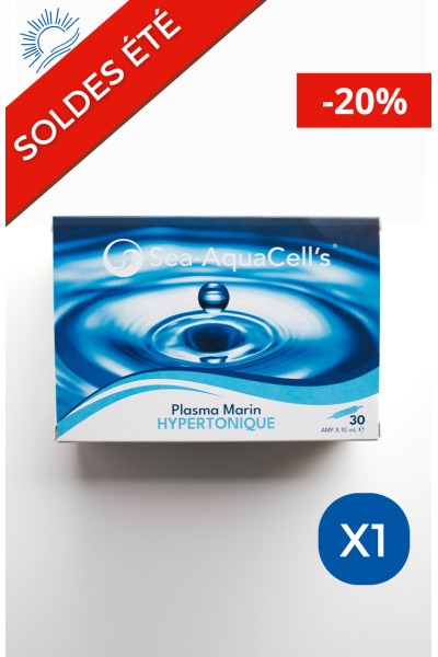 Plasma Marin Hypertonique Ampoules 10 ml - Énergie et Reminéralisation