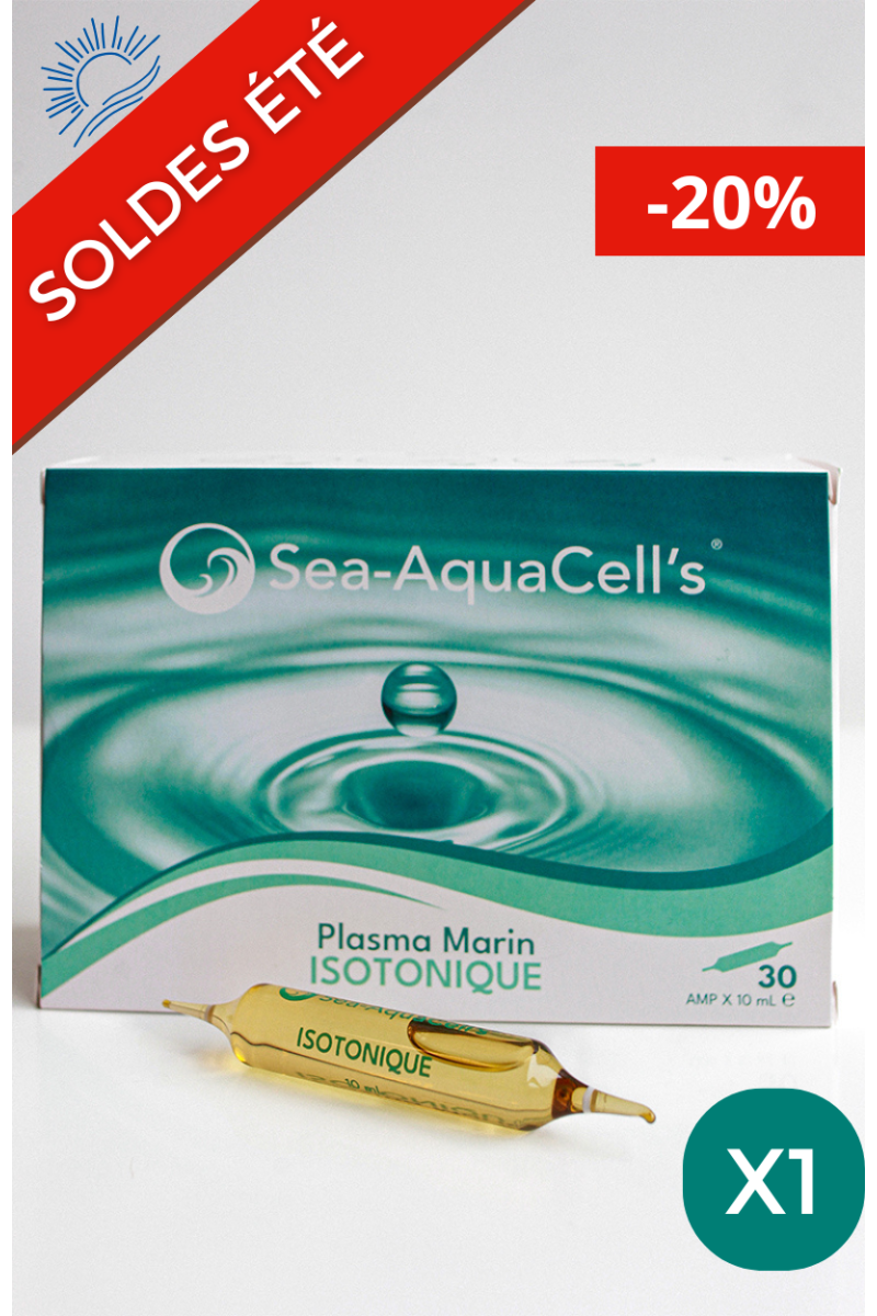 Plasma Marin Isotonique Ampoules 10 ml - Récupération et Hydratation