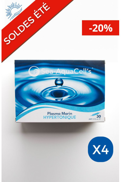 Plasma Marin Hypertonique Ampoules 10 ml - Énergie et Reminéralisation