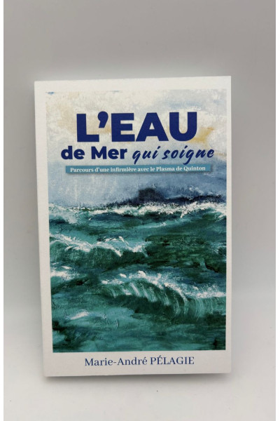 Livre l'EAU de Mer qui soigne recto