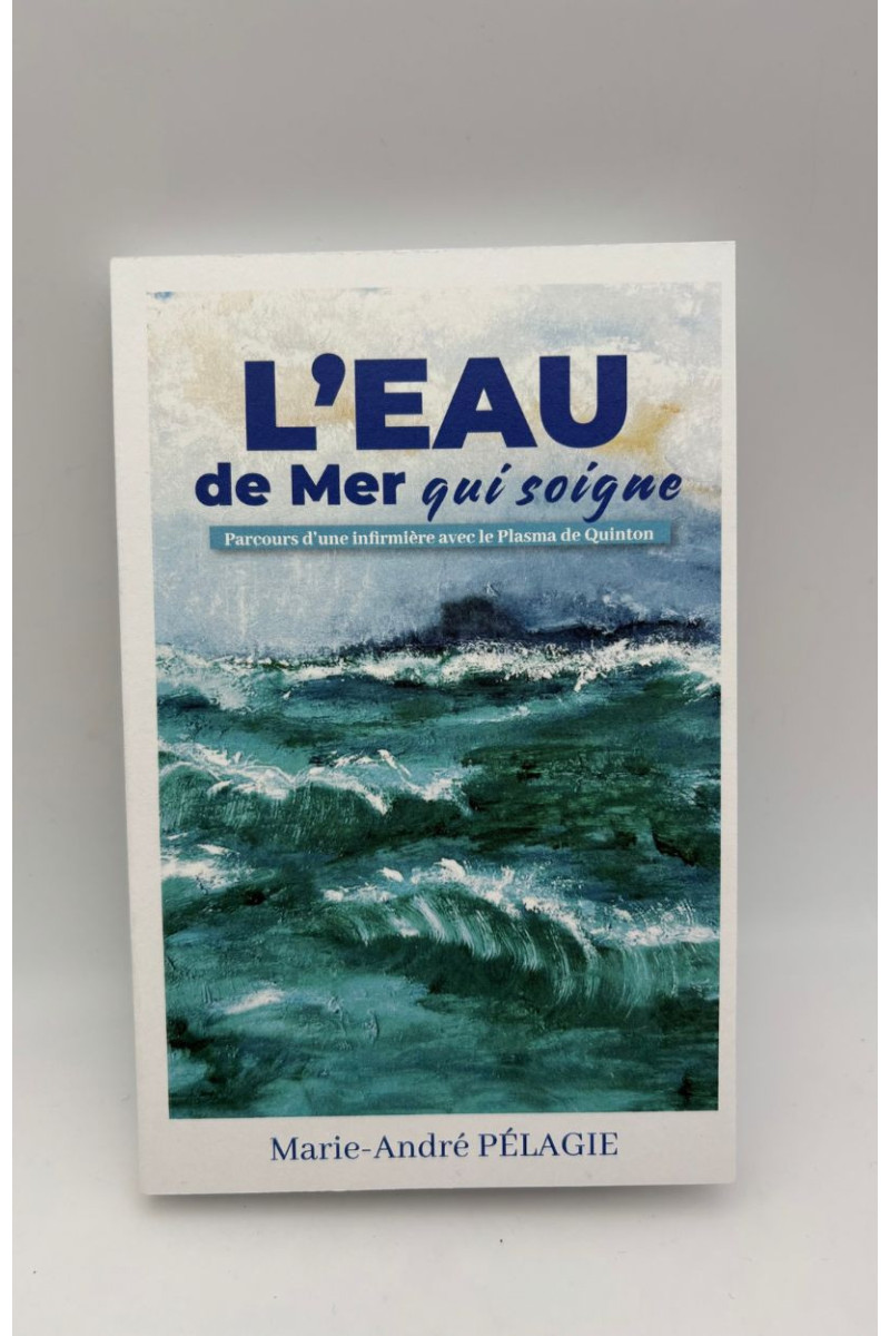 Livre l'EAU de Mer qui soigne recto Livre l'EAU de Mer qui soigne recto