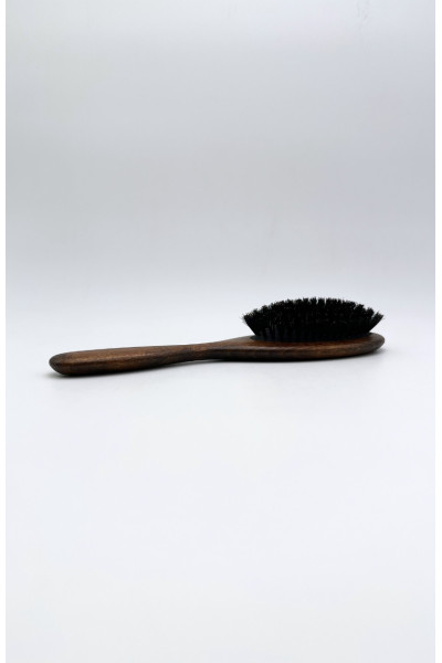 Brosse en poils de sanglier - Stimule la circulation du cuir chevelu