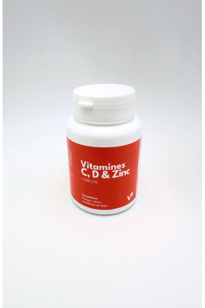 Complexe Vitamines C, D, Zinc - Boostez votre immunité et énergie