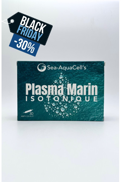 Plasma Marin Isotonique Ampoules 10 ml pour hydratation et récupération naturelles