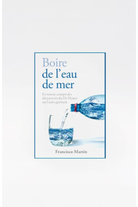 Couverture du livre "Boire de l'eau de mer" - Francisco Martin