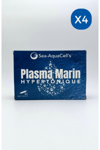 Plasma Marin Hypertonique Ampoules 10mL - Pack de 4