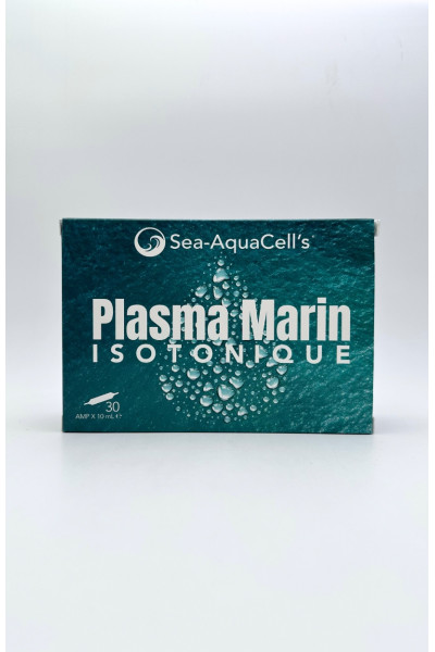 Plasma Marin Isotonique Ampoules 10 ml pour hydratation et récupération naturelles
