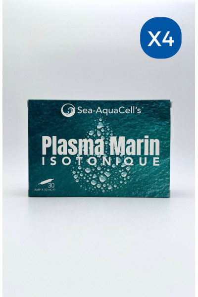 Plasma Marin Isotonique Ampoules 10 ml pour hydratation et récupération naturelles