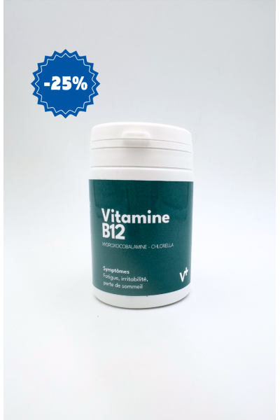 Complément Vitamine B12 pour énergie et santé nerveuse