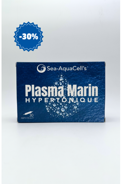 Plasma Marin Hypertonique Ampoules 10 ml - Énergie et Reminéralisation