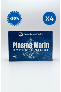 Plasma Marin Hypertonique Ampoules 10mL - Pack de 4