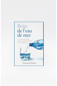 Couverture du livre "Boire de l'eau de mer" - Francisco Martin