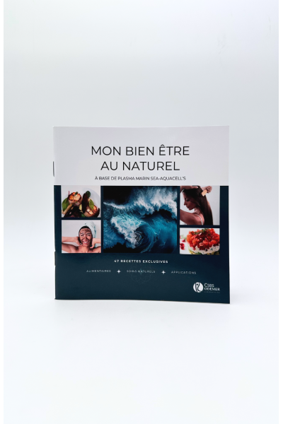 Couverture du livre "Livret de Recettes Plasma Marin" - CSBS-ODEMER Laboratoire