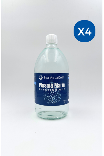 Plasma Marin Hypertonique 1L - Pack de 4