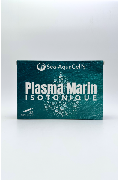 Plasma Marin Isotonique Ampoules 10 ml pour hydratation et récupération naturelles