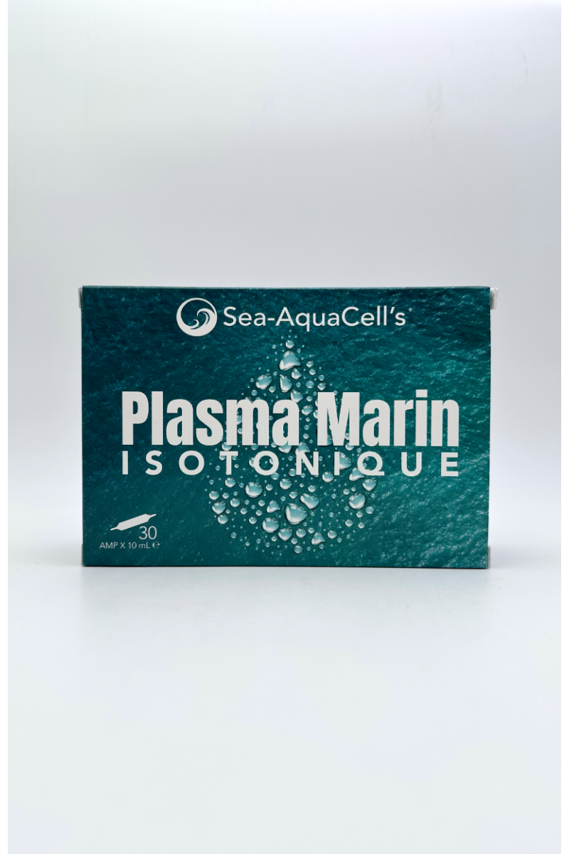 Plasma Marin Isotonique Ampoules 10 ml pour hydratation et récupération naturelles
