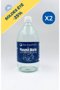 Plasma marin Hypertonique 1L - Pack de 2