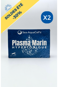 Plasma marin Hypertonique Ampoules 10mL - Pack de 2