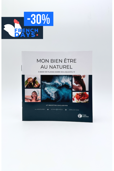 Livre - Livret de Recettes Plasma Marin - CSBS-ODEMER Laboratoire