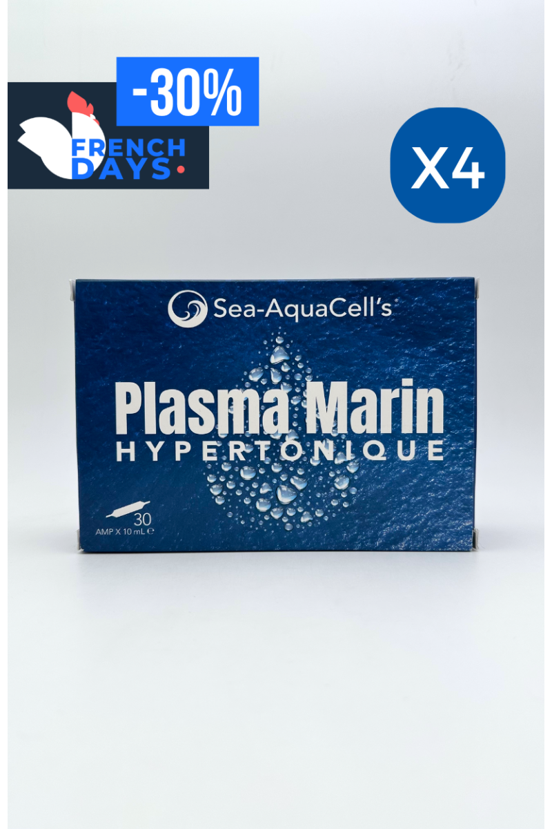 Plasma Marin Hypertonique Ampoules 10 ml - Énergie et Reminéralisation